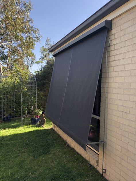 Sun Blinds, Sun Screen, Outdoor Blinds, Melbourne House, Shed Homes, Window Shades, Roller Blinds, Free Quote, Sun Shade