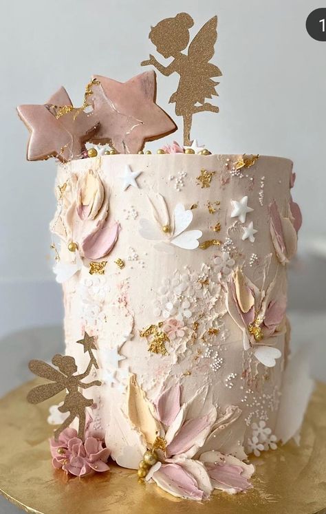 Fairy Theme Birthday Party, Tårta Design, Fairy Birthday Cake, Fairy Garden Birthday Party, Fairy Tea Parties, Fairy Garden Party, Garden Party Birthday, Fairy Birthday Party, Ballerina Birthday