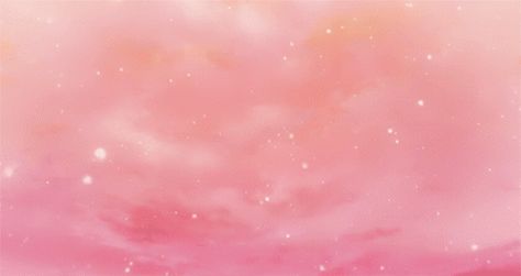 Pink Aesthetic Gif, Pink Gif, Banner Gifs, Gif Banners, Glitter Gif, Gif Background, Sky Gif, Background Anime, Sky Anime