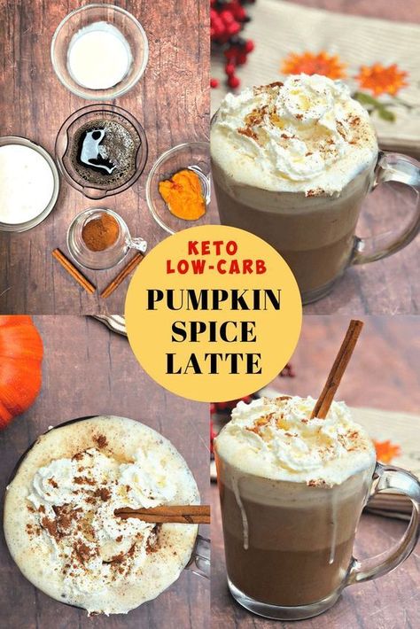 Keto Low-Carb Copycat Starbuck’s Pumpkin Spice Latte is a healthy coffee drink recipe perfect for fall. This beverage will remind you of pumpkin pie dessert and is low in sugar! Toss out that creamer for this keto sensation! #Keto #KetoRecipes Keto Marinades, Sugar Free Pumpkin Spice Latte, Healthy Coffee Drinks Recipes, Pumpkin Bread Starbucks Copycat, Healthy Coffee Drinks, Starbucks Pumpkin Spice Latte, Keto Breakfasts, Starbucks Pumpkin Spice, Keto Drinks