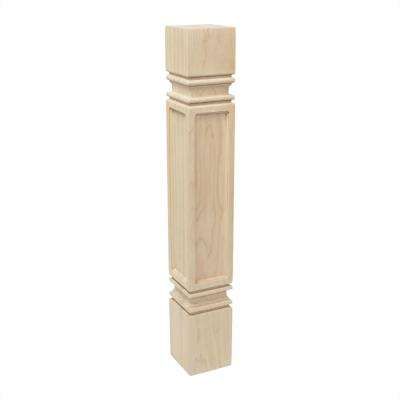 Column - Decorative Wood Work - Columns & Accessories - The Home Depot Kitchen Island Support Post, Kitchen Island With Legs, Kitchen Island Leg, Kitchen Island Legs, Mission Kitchen, Build Kitchen Island, Narrow Kitchen Island, Kitchen Island With Stove, Curved Kitchen Island