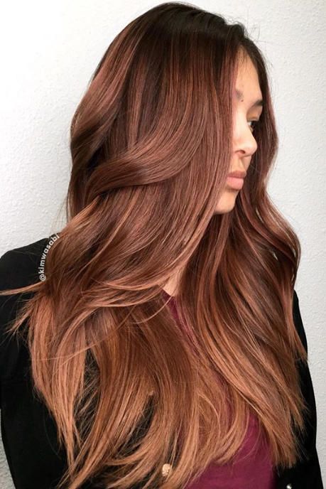 Go bold or go home! This bright ombre look makes a statement. #hairstyles #haircolors #southernliving Medium Auburn Hair Color, Medium Auburn Hair, Hair Color 2017, Dark Auburn Hair, Auburn Balayage, Shades Of Red Hair, Chestnut Hair, Chestnut Hair Color, Fall Hair Cuts