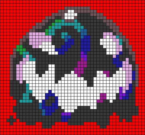 Parlor Beads, Bead Templates, Slime Rancher, Art Models, Easy Pixel Art, Art Templates, Perler Bead Templates, Pixel Drawing, Perler Crafts