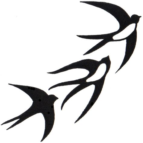 Bird Shiloutte, Bird Silohette, Bird Sillouhette, Bird Sillhoute, Silhouette Tattoo Design, Stencil Bird, Bird Silhouette Tattoos, Tattoo Birds, Silhouette Tattoo