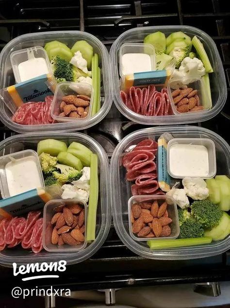 MEAL PREP I WOULD LIKE TO TRY | Gallery posted by Prindxra | Lemon8 Keto Bento Box Snacks, Low Carb Motivation, Snack Box Lunch For Adults, Easy Lunch For High School, Easy Lunch Prep Ideas For Work, Jar Snacks Ideas, Easy Meals For On The Go, Packed Work Lunch, Easy Veggie Bowls