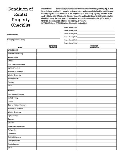 Rental Move In Checklist, Rental Walk Through Checklist First Apartment, Rental Walk Through Checklist, Rental Inspection Checklist, Move In Checklist Apartment, Apartment Property Management, Apartment Checklist Renting, Managing Rental Properties, Landlord Checklist Rental Property