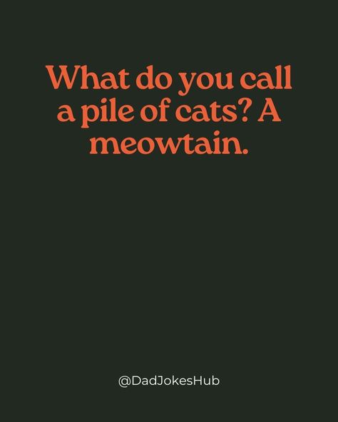 Get ready for a laugh (or a groan)! 😂 Bringing you classic dad jokes and pun-filled humor to brighten your day! 🌞 Whether it's cheesy or clever, we’ve got the jokes that only a dad would tell.  Follow @dadjokeshub for more  Share with friends and keep the laughs rolling! 🤣👨‍🦳   #DadJokes #PunLife #GroanWorthy #DadHumor #CheesyJokes #DailyLaughs Funniest Dad Jokes Hilarious, Funny Dad Jokes Humor, Alexa Tricks, Dad Quotes Funny, Funny Dad Jokes, Jokes To Tell, Best Dad Jokes, Bad Dad Jokes, Joke Book