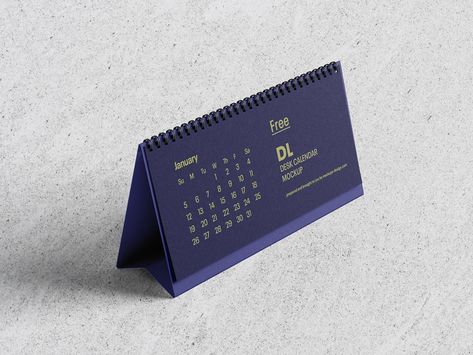 Free Landscape DL Table Office Desk Tent Calendar Mockup PSD Set - Good Mockups Desk Tent, Table Calendar Design, Pages Background, Office Desk Calendar, Calendar Mockup, Table Calendar, Perspective View, Blue Desk, Table Tents