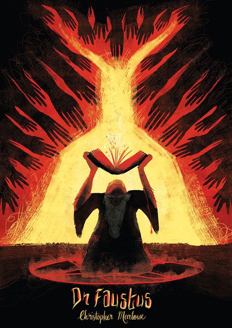 Dr Faustus, Doctor Faustus, English Literature Notes, Poetry Foundation, Dantes Inferno, Deal With The Devil, Book Posters, Art Inspiration Painting, Classic Literature