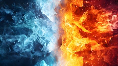 Fire And Ice Background, Fire And Ice Aesthetic, Fire Background For Editing, Thumbnail Backgrounds, Rotoscope Animation, Fire Poster, Flyer Dj, Ice Aesthetic, Mask Project