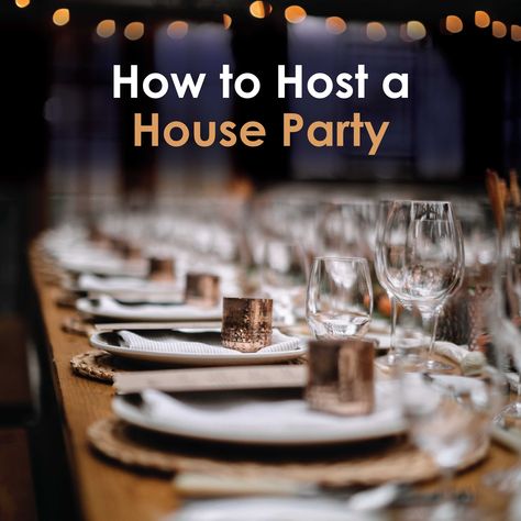 House Party Hosting Tips Trying to do everything at once can be overwhelming. Make sure you're breaking down each step so you can make the process go easier. Read our post for some dinner party hosting tips to make the night go smoothly. Small Apartment Party, Party Hosting Tips, Hosting Party, Apartment Party, Everything At Once, Hosting Tips, Party Hosting, Drink List, Party At Home