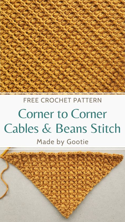 Corner To Corner Crochet Dishcloth, How To Crochet Corner To Corner, C2c Crochet Square Pattern Free, C 2 C Crochet Patterns, Corner To Corner Crochet Stitches, C2c Crochet Stitches, C2c Squares Patterns, Crochet Corner To Corner Pattern Free, C2c Crochet Pattern Free Beginner