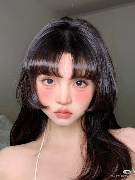 Hime Haircut, Makeup Tip, Anime Show, Hair Reference, Dream Hair, Aesthetic Hair, Korean Makeup, Hair Designs, Maquillaje De Ojos