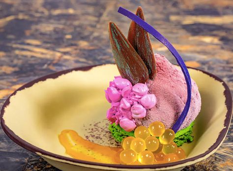 NEW Eats Are Coming to Satu’li Canteen in Disney World SOON Animal Kingdom Food, Avatar Disney, Mango Coulis, New Avatar, Boba Pearls, Chocolate Garnishes, Avatar The Way Of Water, Watermelon Radish, Rainbow Carrots