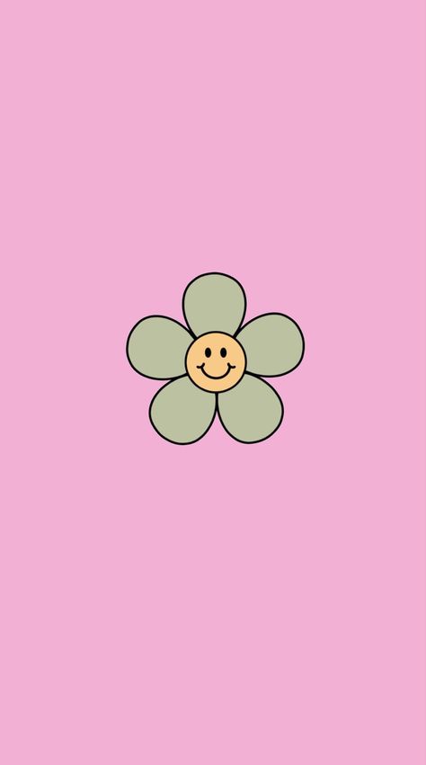 simple smiley face flower pastel iphone background Pastel Iphone Background, Simple Smiley Face, Wallpers Pink, Flower Pastel, Halloween Wallpaper Iphone Backgrounds, Face Flower, Vaporwave Wallpaper, Pastel Poster, Daisy Wallpaper