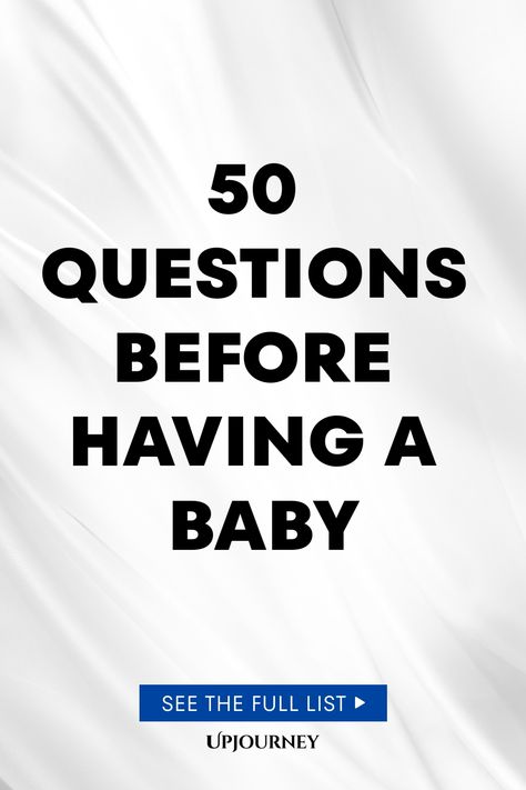 50 Questions Before Having a Baby Questions To Ask Before Having A Baby, Questions About Childhood, Questions To Ask Your Parents About Their Life, Conversations To Have Before Baby, Questions To Ask Kids About Dad, Questions For First Prenatal Visit, Planning For A Baby, 50 Questions To Ask, Relationship Quizzes