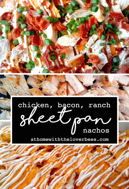 Chicken Bacon Ranch Tacos, Chicken Bacon Ranch Freezer Meal, Sheet Nachos Chicken, Chicken Bacon Ranch Blackstone, Chicken Bacon Ranch Nachos, Bacon Nachos, Nachos Ingredients, Chicken Nachos, Chicken Bacon Ranch