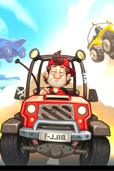 Hill Climb Rcing 2 Mod Apk Heavy Vehicles, Hill Climb Racing, Driving Games, Unlimited Money, Over The Hill, Hill Climb, Perfect Game, Racing Games, The Hills