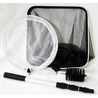 Outdoor Fountain Accessories - 4 in 1 Combo Pond Care Net Set with Handle >>> Check out this great product. (This is an Amazon affiliate link) Pond Netting, Pond Kits, Pond Cleaning, Fish Catching, Pond Maintenance, Garden Water Fountains, Bird Bath Fountain, Indoor Water Fountains, Pool Fountain