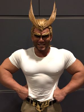 All Might Cosplay, Cosplay For Women, My Hero Academia Cosplay, Cosplay Inspiration, Awesome Cosplay, Academia Wallpaper, All Might, Male Cosplay, My Hero Academia Memes