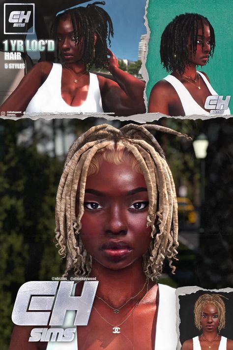 Kiegross Sims 4 Cc, Sims4 Locs Hair, Model Photoshoot Outfit Ideas, Female Locs Sims 4 Cc, Loc Cc Sims 4, Sims 4 New Hair Cc, Sims 4 Mods Black Hair, Sims 4 Cc Female Locs, Sims 4 Locs Female Cc