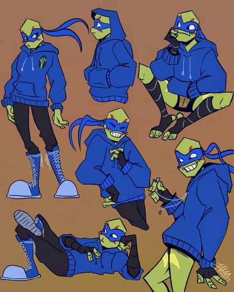 Rottmnt Outfits, Ninja Turtles Names, Teenage Mutant Ninja Turtles Funny, Mestre Splinter, Rise Tmnt, Leonardo Tmnt, Ninja Turtles Funny, Tmnt Comics, Teenage Mutant Ninja Turtles Artwork