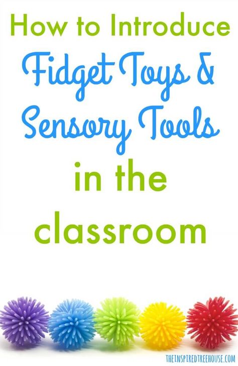 The Inspired Treehouse - Ever wonder how to introduce fidget toys in the classroom setting in the most effective way? We've got you covered! Fidget Tools, Pediatric Occupational Therapy, Sensory Tools, Sensory Integration, Sensory Issues, Kids Exploring, Sensory Processing Disorder, School Psychologist, Classroom Behavior