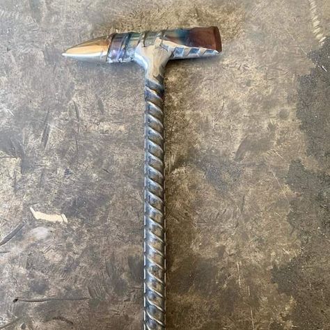 Chipping Hammer, Welded Metal Projects, Welding Art Projects, Welding And Fabrication, Diy Welding, Diy Cnc, Metal Working Projects, Steel Fabrication, Metal Welding