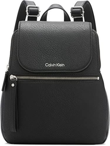 Calvin Klein Elaine Bubble Lamb Novelty Key Item Flap Backpack Calvin Klein Backpack, Backpack Luxury, Backpack Reviews, Calvin Klein Bag, Flap Backpack, Backpack For Women, Business Casual Outfits For Women, Purse For Women, Accessories Style