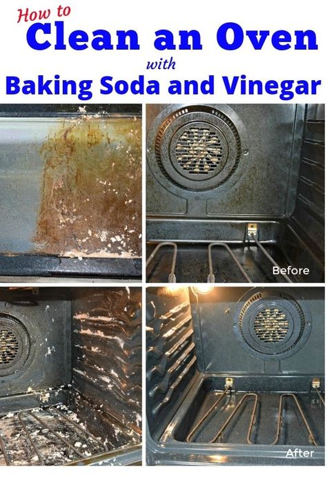 Clean An Oven, Diy Oven, Clean Your Oven, Clean Baking Pans, Baking Soda Benefits, Self Cleaning Ovens, Cleaning Painted Walls, Oven Cleaner, Deep Cleaning Tips