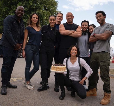 Cast of Fast and Furious 9. Dom And Letty, Movie Fast And Furious, Fast And Furious Cast, Merle Dixon, Fast And Furious Actors, Estilo Cholo, Michael Rooker, Dominic Toretto, Nathalie Emmanuel