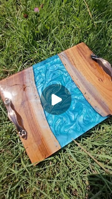 Craft Resin Epoxy - The Clear Choice for Artists & Crafters on Instagram: "🌟✨ Watch the magic unfold!   In this video, our incredible epoxy resin craftsman and woodworking @cbo.66 specialist takes you through the mesmerizing process of creating a stunning wooden and resin board. From mixing the resin to showcasing the final masterpiece, every step is a work of art! 🎨  The resin patterns mimic the serene surface of water, bringing a touch of nature into every piece🌊💧   Our craftsman always chooses @craft.resin for its unbeatable quality, ensuring that each creation is nothing short of extraordinary!  Use code CBO10 to get 10% off at craft-resin.com   Join us on this creative journey and get inspired! 💖  #EpoxyResin #Woodworking #Craftsmanship #ArtInProcess #CraftResin #CreativeJourney Craft Resin, Wood Plate, Resin Pour, Art Resin, Wood Resin, Resin Diy, Diy Videos, Crafty Ideas, Resin Art