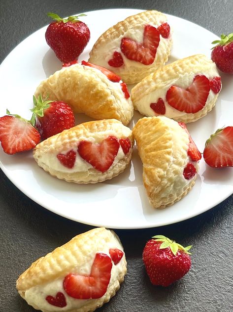 Strawberry Cream Puffs — Oh Cakes Winnie Strawberry Cream Puffs, Mascarpone Cream, Pastry Shells, Vanilla Paste, Puff Pastry Sheets, Mascarpone Cheese, Pastry Sheets, Strawberry Cream, Egg Whisk