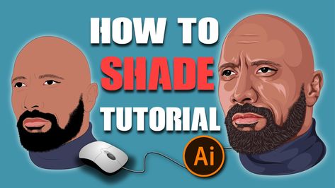 Click on the link to SUBSCRIBE to my YouTube channel Drawing Ideas Digital Art, Cartoon Shading, Vector Portrait Tutorial, Drawing Ideas Digital, Photoshop Illustration Tutorial, Shade Tutorial, Vector Illustration Tutorial, Procreate App Tutorial, Adobe Illustrator Portrait