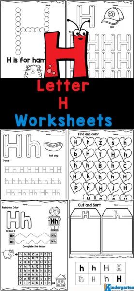 Preschool H Crafts, Letter H Printables Free, Letter H Crafts For Preschoolers Free Printable, Letter H Free Printable, Letter H Preschool Activities, H Activities For Preschool, Letter H Worksheets Preschool, Letter H Crafts For Preschoolers, Letter H Preschool