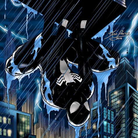 Spiderman Comic Art, All Spiderman, Symbiote Spiderman, Mark Bagley, Image Spiderman, Black Spiderman, Spectacular Spider Man, Spiderman Artwork, Spiderman Pictures