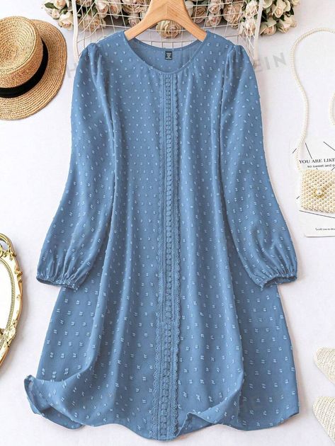 Crochet tunic dress