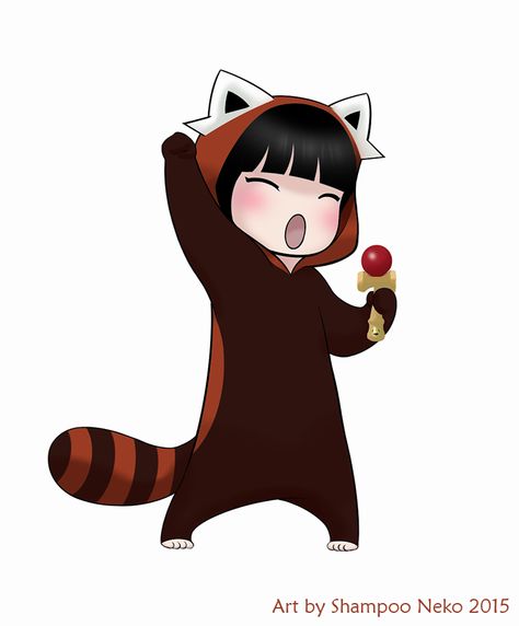 Yuzuru Hanyu fanart - Kigurumi Red Panda <3 fanart by Shampoo Neko #羽生結弦 #YuzuruHanyu Red Panda Oc Drawing, Red Panda Onesie, Yuzuru Hanyu Fanart, Deltarune Oc, Panda Sketch, Panda Onesie, Oc Drawing, Mei Mei, Red Pandas