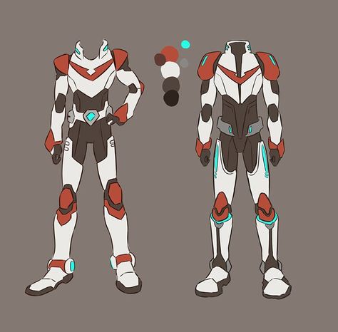 Suits redesigned Voltron Suit Design, Voltron Characters Design, Hero Suit Design, Voltron Oc, Paladin Armor, Voltron Cosplay, Voltron Paladins, Voltron Force, Lance Mcclain