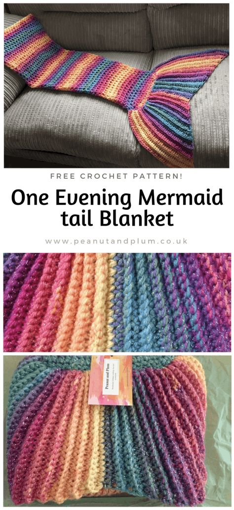 [gallery type=”rectangular” size=”medium” ids=”1301,1226″] Free Crochet pattern for a gorgeous Mermaid tail that can be made in one evening. From a toddler in just 2.5 hours to an adult in one night!! If you would like to skip the written pattern, here is a video tutorial to help you get started. I get asked A LOT,... Crochet Mermaid Blanket Pattern, Mermaid Tail Blanket Crochet Pattern, Mermaid Blanket Pattern, Mermaid Tail Blanket Pattern, Corak Krusye, Projek Mengait, Crochet Mermaid Blanket, Mermaid Tail Blanket Crochet, Mermaid Tail Pattern