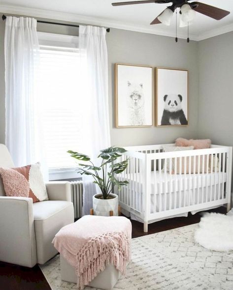 Neutral Baby Nursery, Baby Nursery Ideas, Nursery Paint Colors, Gender Neutral Baby Nursery, Nursing Room, Animal Baby Room, Baby Nursery Inspiration, Baby Room Neutral, Baby Nursery Neutral