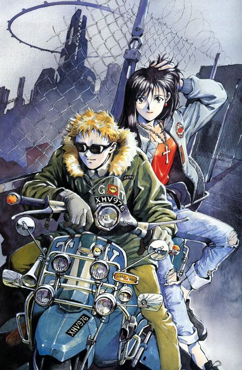 Yoshiyuki Sadamoto Yoshiyuki Sadamoto, Old Anime, Manga Covers, 90s Anime, 판타지 아트, Manga Illustration, Anime Artwork, Manga Drawing, Anime Movies