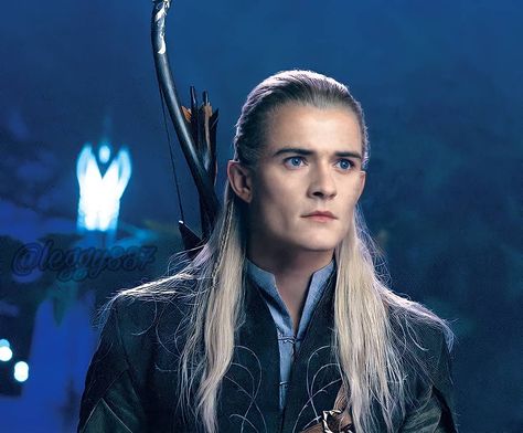 Lotr Legolas, Legolas And Tauriel, Lotr Elves, Misty Eyes, Legolas And Thranduil, Tauriel, Tolkien Art, Fellowship Of The Ring, Orlando Bloom