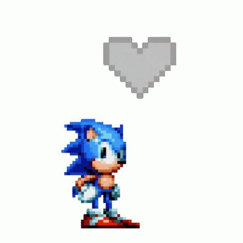 Sonic Sega Sticker - Sonic Sega Sonic The Hedgehog - Discover & Share GIFs Dope Cartoons, Classic Sonic, Pixel Animation, Arte 8 Bits, Sonic Franchise, Hedgehog Art, Anime Pixel Art, Sonic And Shadow, Sonic Boom