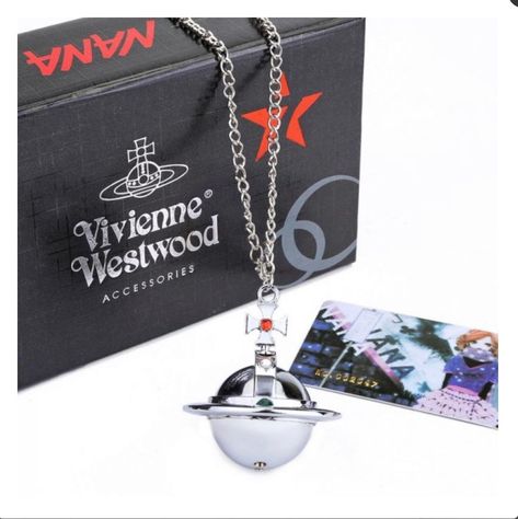 Vivienne Westwood Nana, Nana Cosplay, Viviane Westwood, Shin Nana, Nana Necklace, Anime Nana, Orb Light, Vivienne Westwood Jewellery, Western Outfits Men