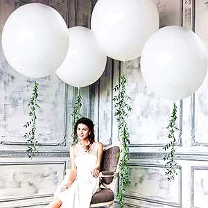 Large White Balloons, Party City Balloons, Balloons For Birthday, Carnival Decorations, Photo Balloons, Jumbo Balloons, Wedding Balloon Decorations, Large Balloons, Giant Balloons