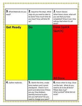 Executive Function: Get Ready, Do, Done/All done template Get Ready Do Done Executive Functioning, Get Ready Do Done, Executive Functioning Strategies, Teaching Executive Functioning, Sarah Ward, Executive Functions, Executive Function, Executive Functioning Skills, Counseling Kids