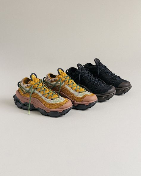 solebox | @nike's iconic Air Max family welcomes its newest member: the Air Max Flyknit Venture. The new silhouette combines elements from the line's… | Instagram Men's Boot Liners, Nike Shoes (men), Futuristic Design, Nike Sneakers, Nike Pros, Modern Technology, Sporty Style, European Fashion, Air Max