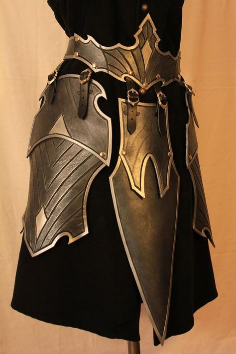 Queen Armor, Skirt Armor, Decorative Armor, Waist Armor, Hip Armor, Dnd Armor, Armor Fantasy, Fantasy Armour, Armor Designs