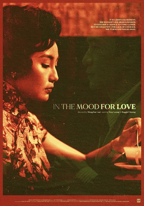 IN THE MOOD FOR LOVE (2000) poster by Gokaiju 2000 Poster, Mr Chow, Wong Kar Wai, In The Mood For Love, Mood For Love, Septième Art, Film Poster Design, I Love Cinema, Movie Poster Wall